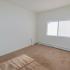 Bedroom with beige carpet and a window at Gayley Park apartments for rent in Media, PA