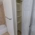 Bathroom closet at Caln East apartments for rent in Downingtown, PA