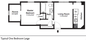 One Bedroom Large