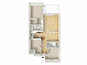 Nelson - three bedroom floor plan