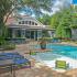 Sun Deck and Resort-Style Pool | Villas at Hermann Park | Houston Apartments
