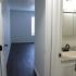 A1 Garden Apartment - passage from bathroom into bedroom at  | The Residence at Turnberry | Columbus Apartments