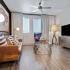 Trendy and Open Living Room  | Avail | Aurora Apartments