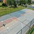 Outdoor Basketball Court at Rippling Stream Townhomes; Durham, NC Apartments