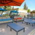 Pool and Sun Deck with Loungers at The Davenport; Sacramento Apartments