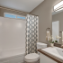 Bathroom at River Blu Apartments  Sacramento Apartments