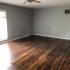 Wood-plank Style Flooring in Spacious Living Room at Steeplechase Village; Apartments Columbus, Ohio