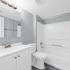 Large Bathroom Mirror | Harvest Glen | Apartments For Rent In Galloway, OH