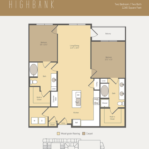 The Highbank | Floorplan