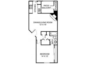 A2 | Remington Place | Cincinnati Apartments