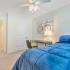 Spacious Bedroom with Desk | Deacon's Station Apartments | Apartments Near Wake Forest University