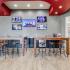 Thoughfully designed Community Clubhouse with Multiple Flat-screen TVs | Edge at Lafayette | Lafayette, Louisiana Apartments