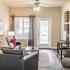 Pleasant Living Room | Edge at Lafayette | Lafayette, Louisiana Apartments