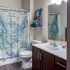 Traditional Bathroom | The Den | Columbia, MO Apartments