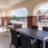Tables & Seating in Pavilion at Fairways at Lincoln | Nebraska Apartments