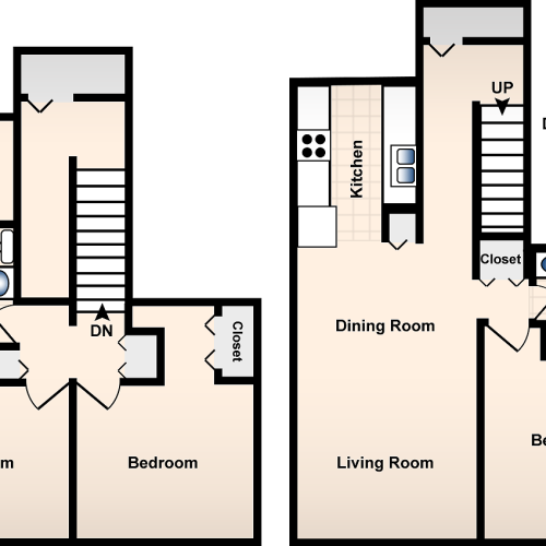 3 bedroom Basement