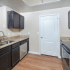 A1 Floorplan | Kitchen | One Bedroom | Indian Hollow Apartments