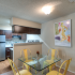 Dining Area | Open Kitchen | Woodchase Two Bedroom Apartments