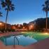 Pool in the Evening | Deer Run Apartment Homes