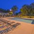 Pool | Evening | Magnolia Place Apartments