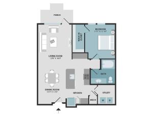 A3 | One Bedroom | One Bathroom