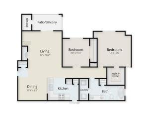 Hatteras Floor Plan Image