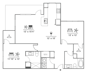 B2 Floor Plan Image