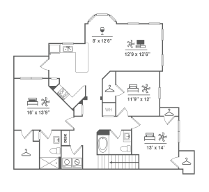 C1UG Floor Plan Image