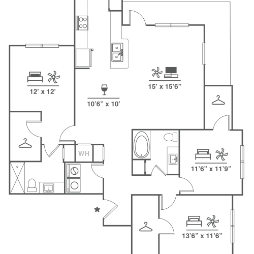 C1 Floor Plan Image