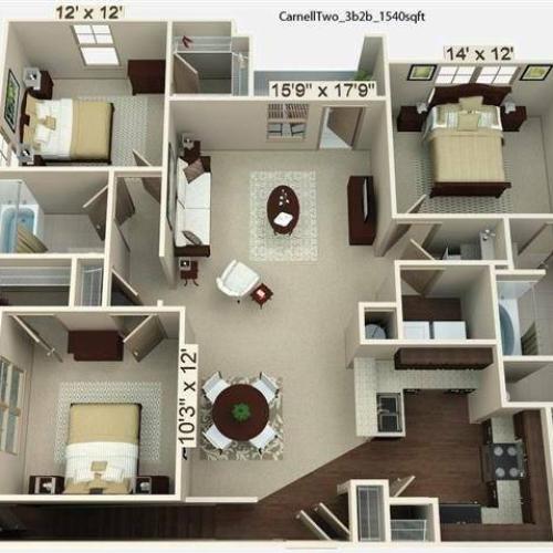 Carnell 2 Floor Plan Image