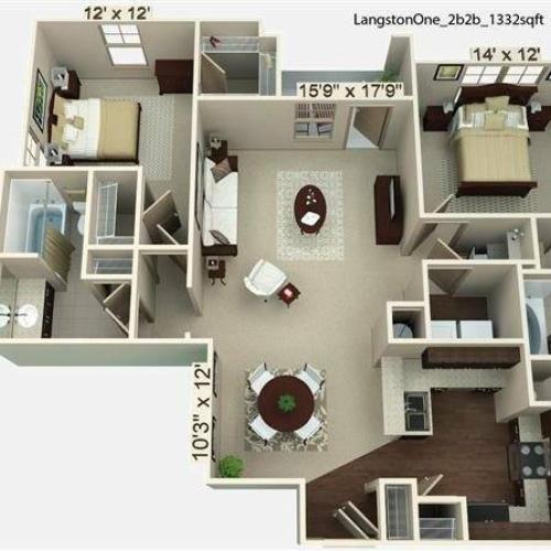 Langston Floor Plan Image