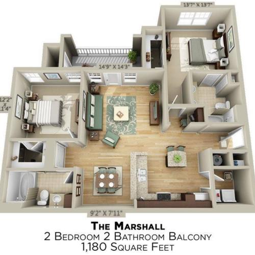 Marshall Floor Plan Image