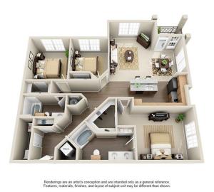 C1 Floor Plan Image