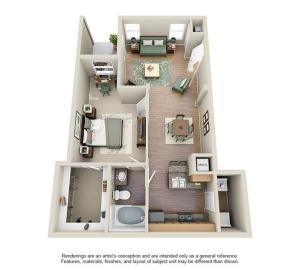 A3 Lower Floor Plan Image