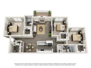 Brookwood 3 Floor Plan Image