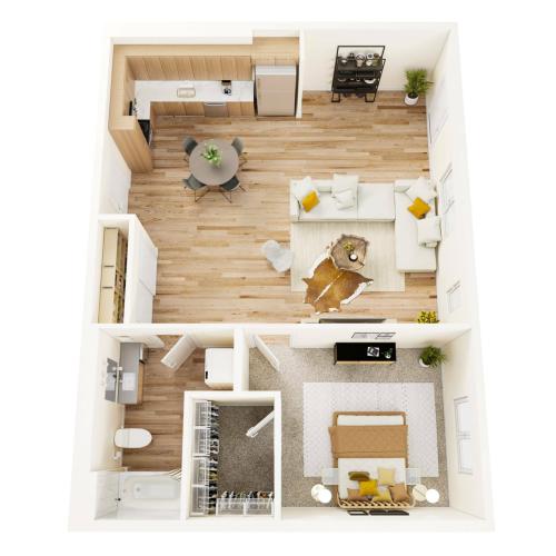 A6 - One Bedroom
