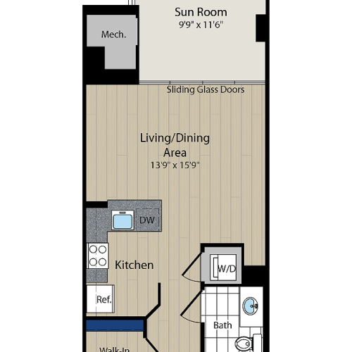 Floor Plan 2 | Meridian at Courthouse Commons
