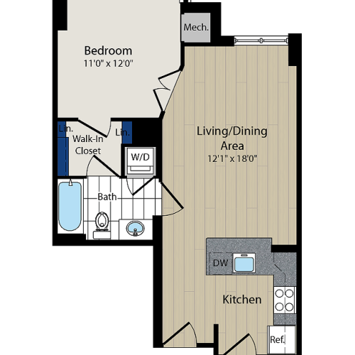Floor Plan | Meridian at Courthouse Commons2