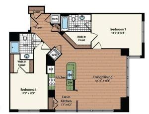 Floor Plan 24 | Meridian at Mt Vernon Triangle