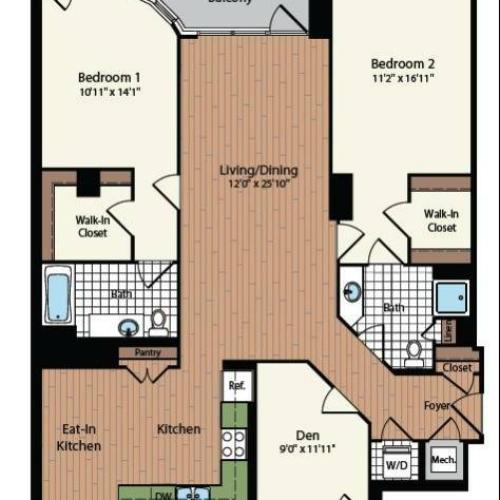 Floor Plan 29 | Meridian at Mt Vernon Triangle