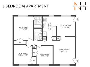 3 Bedroom Apartment, Memphis, TN