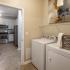 Tapestry Cypress Creek Model Apartment Laundry Room