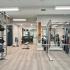 Core strength fitness area at The Parq at Chesterfield, Chesterfield, MO  63017