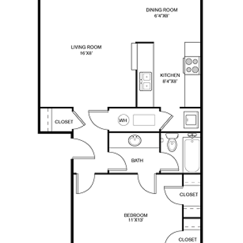 A1 One Bedroom