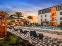 Pool Dusk | Apartments in Davenport, FL | Lirio at Rafina