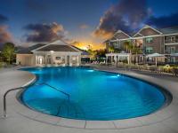 Pool Dusk | Apartments in Panama City Beach, FL | Parkside at the Beach