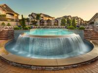 Pool with Waterfall | Apartments in Louisville, KY | Claiborne Crossing