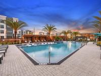 Pool Deck at Sunset | Apartments in Jacksonville, FL | The Menlo