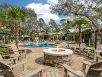 Fire Pit | Apartments in Tampa, FL | The Lodge at Hidden River