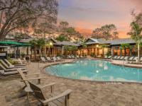 Pool at Dusk | Apartments in Tampa, FL | The Lodge at Hidden River